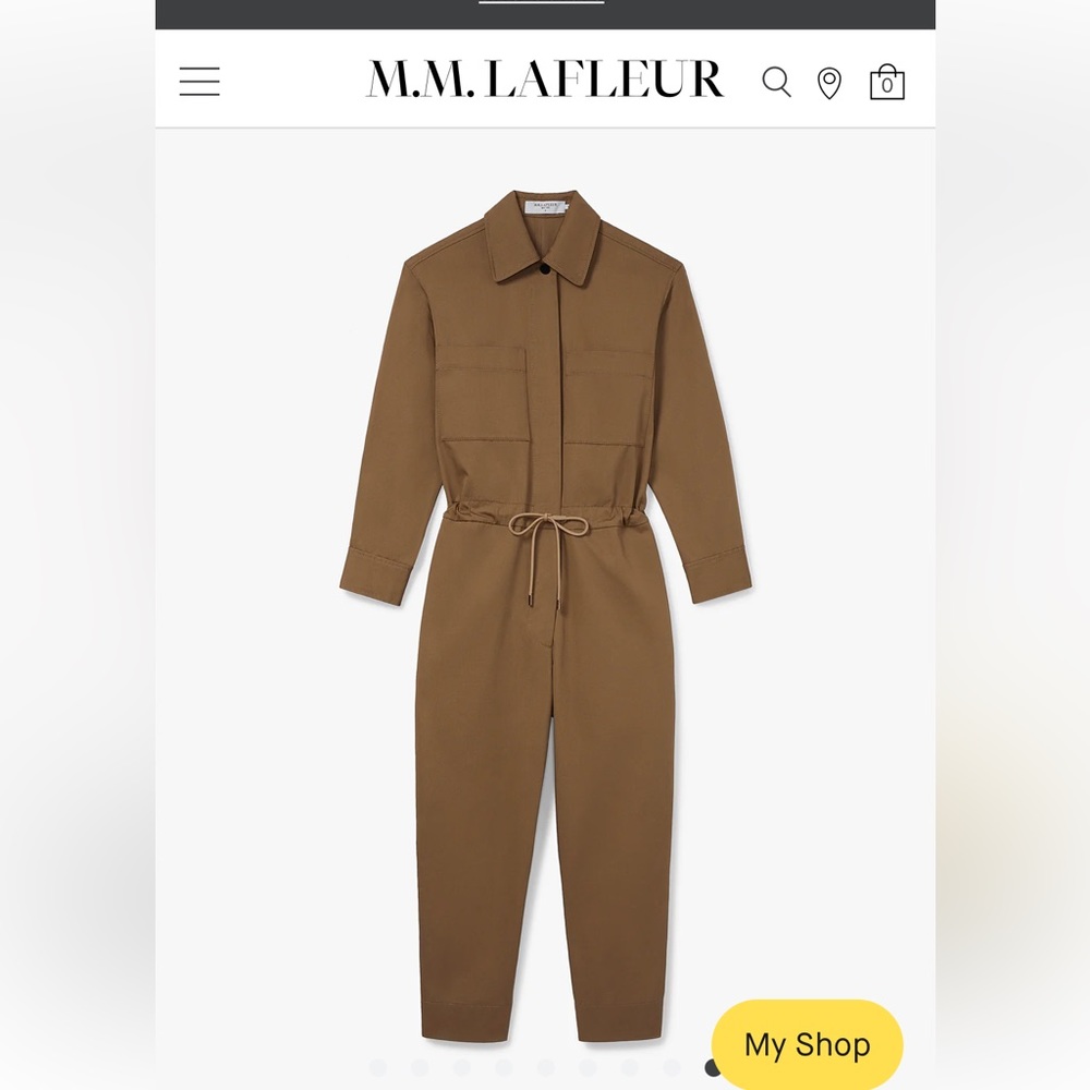The Carr Jumpsuit- Eco Chino. Size Medium. New with tags.